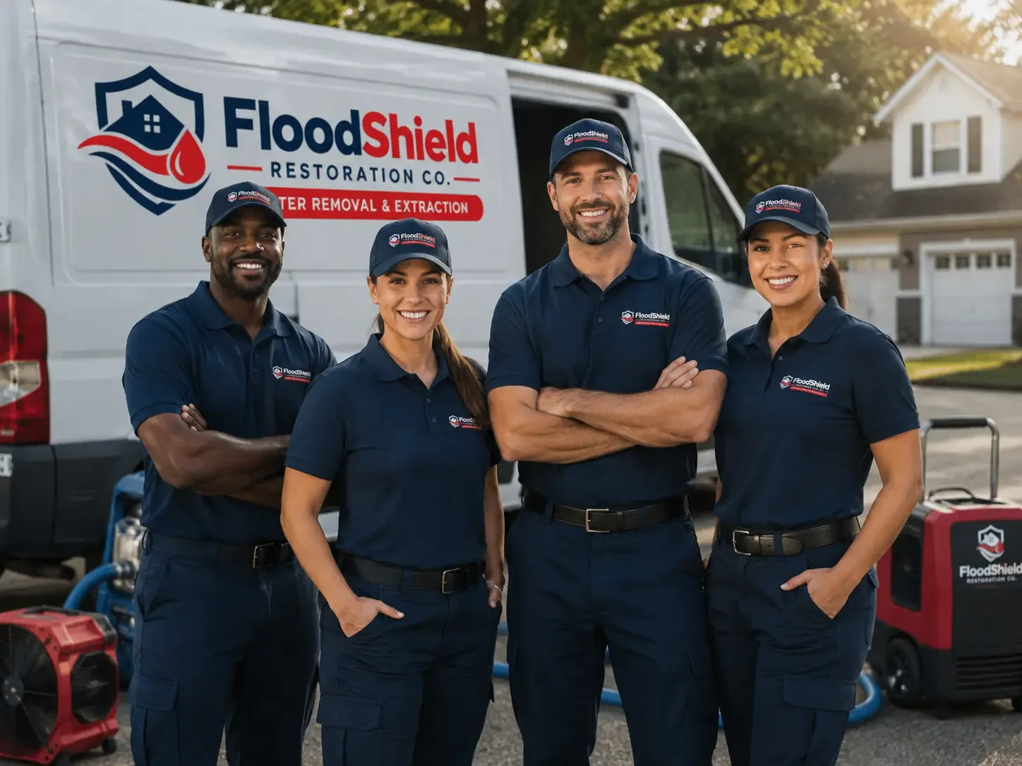 Flood Damage Restoration company in Wellfleet, NE